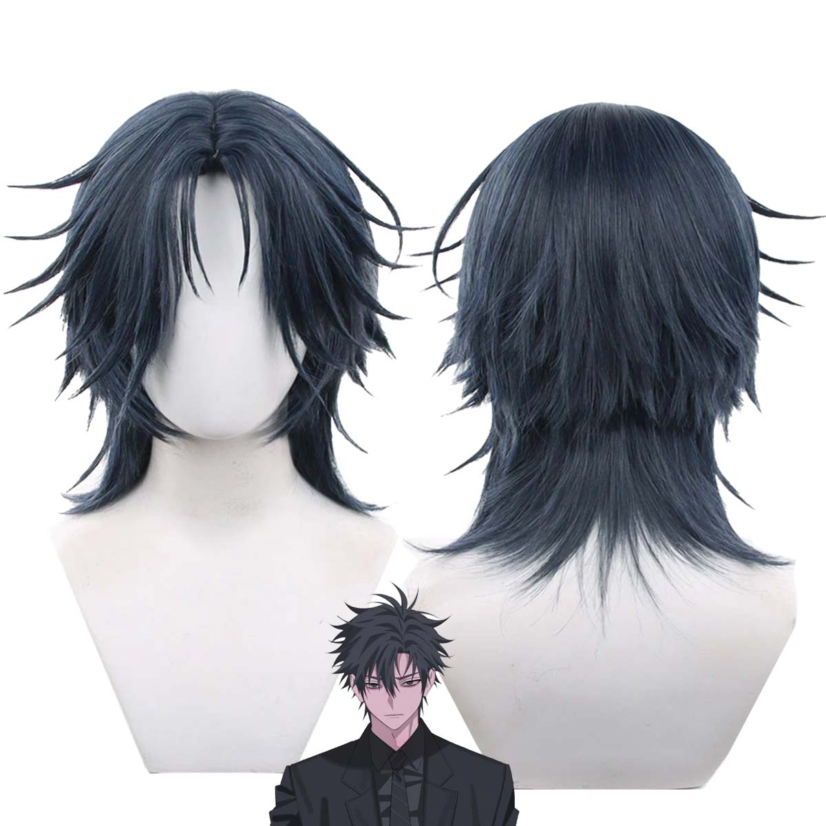 Anime Cosplay Link - Perruque de cosplay pour hommes Anime