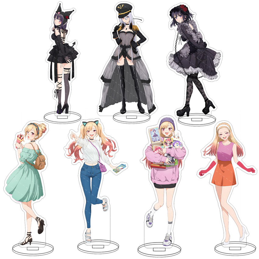 Anime Cosplay Dress - Figurines Anime en Acrylique de 16