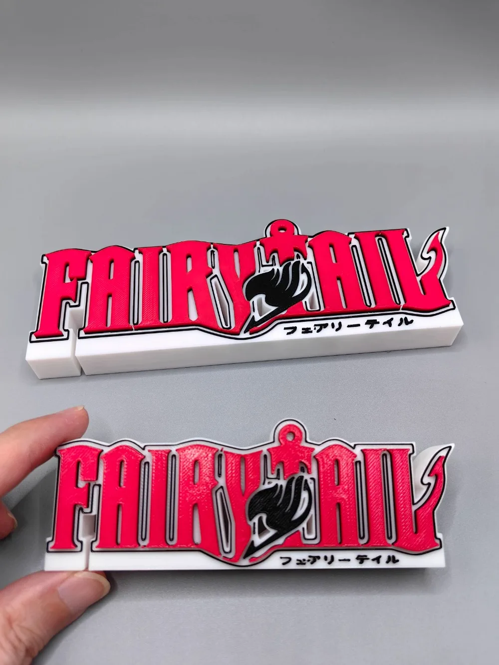 Anime Cosplay Title - Anime Fairy Tail 3D modèle imprimé