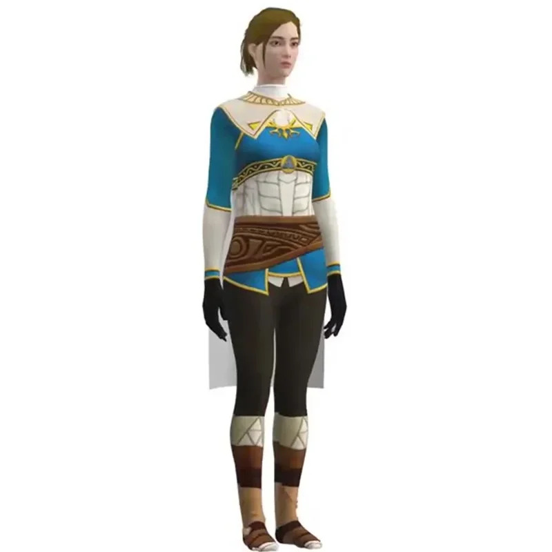 Anime Cosplay Link - 2025 aaa Anime héros Linke combinaison