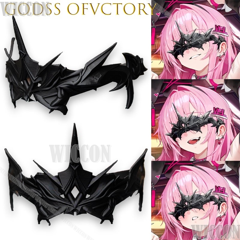 Anime Cosplay Nearby - Masque de visage en velours VicGodd