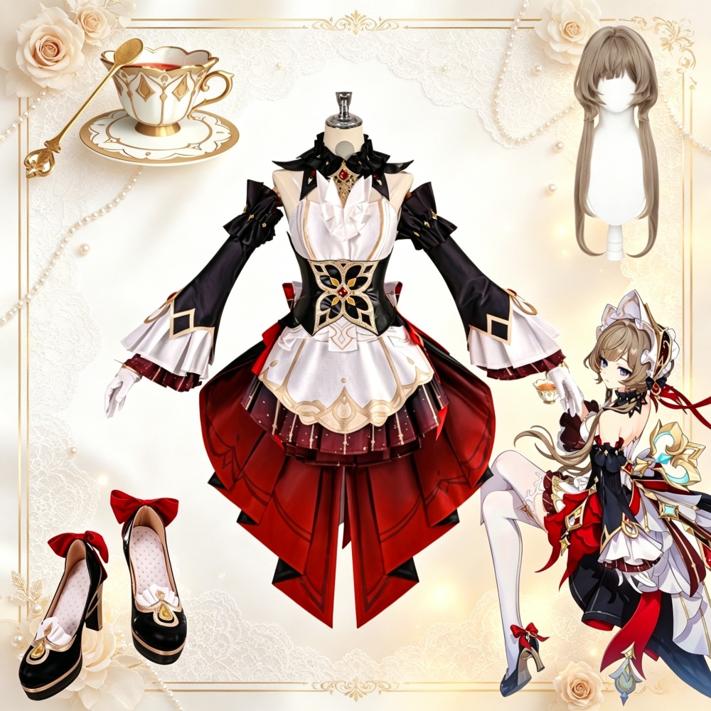 Anime Cosplay Costumes Female - Costume de cosplay complet Genshin Impact