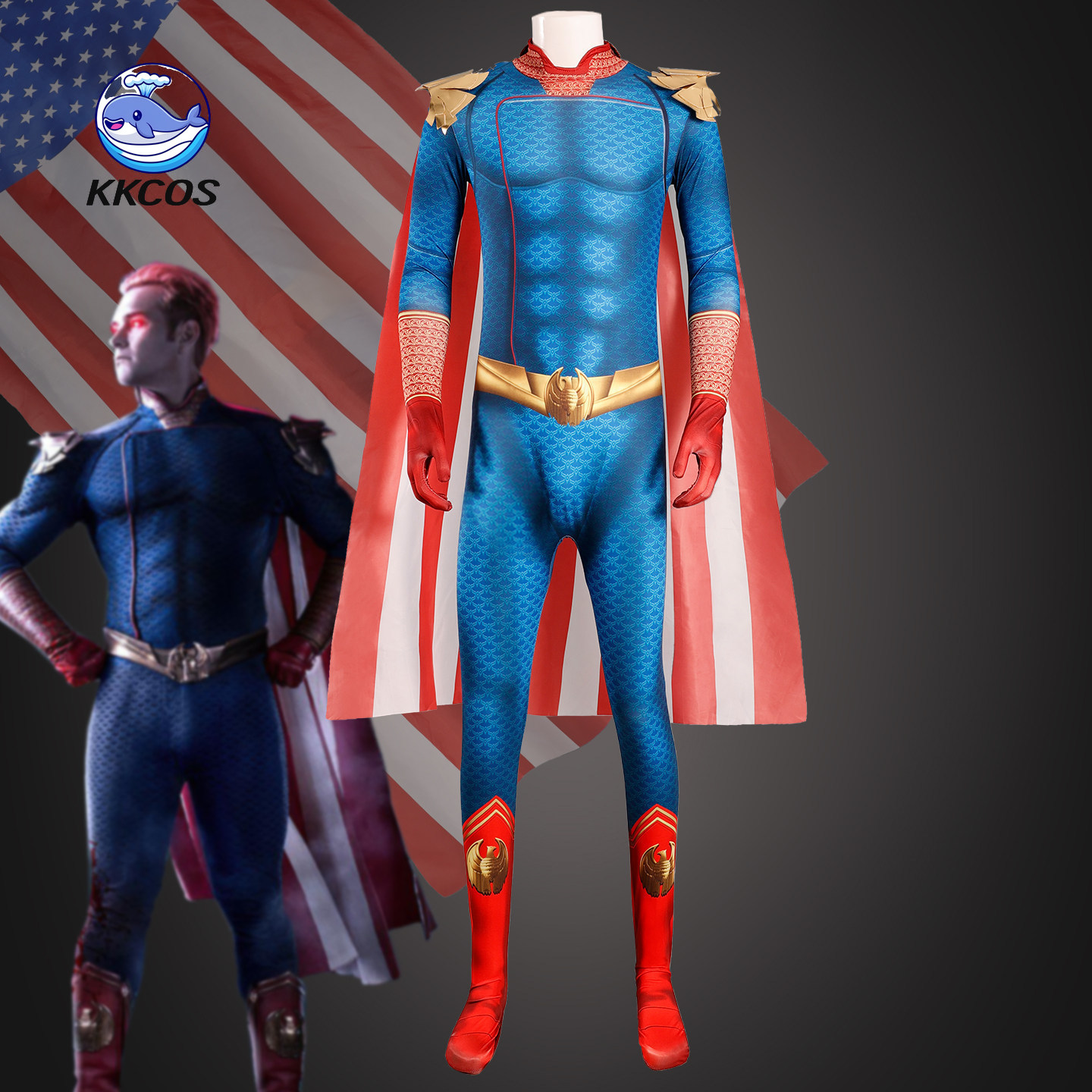 Costume de cosplay Homelander  - Anime Cosplay Boy avis et prix