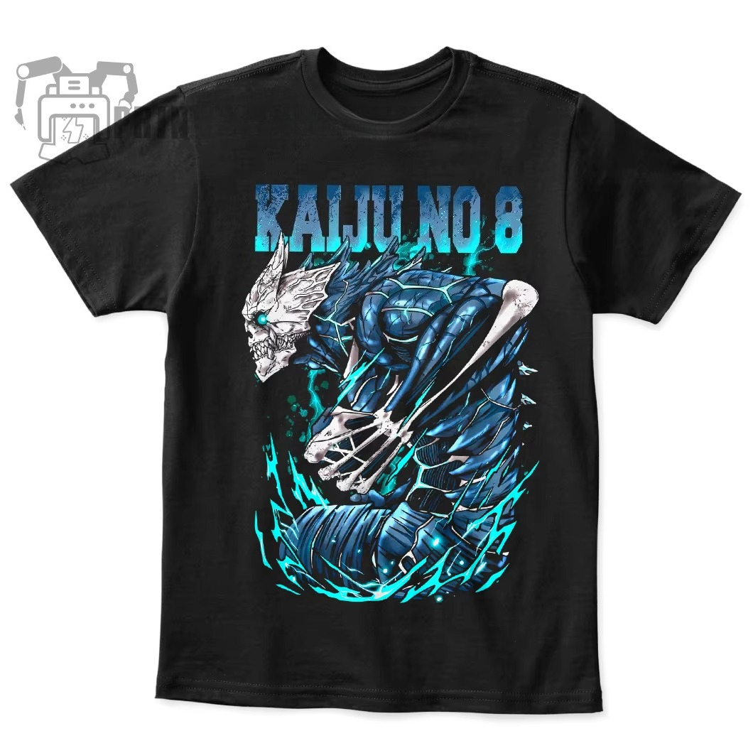 T-shirt en coton oversize impr - Anime Cosplay Title avis et prix