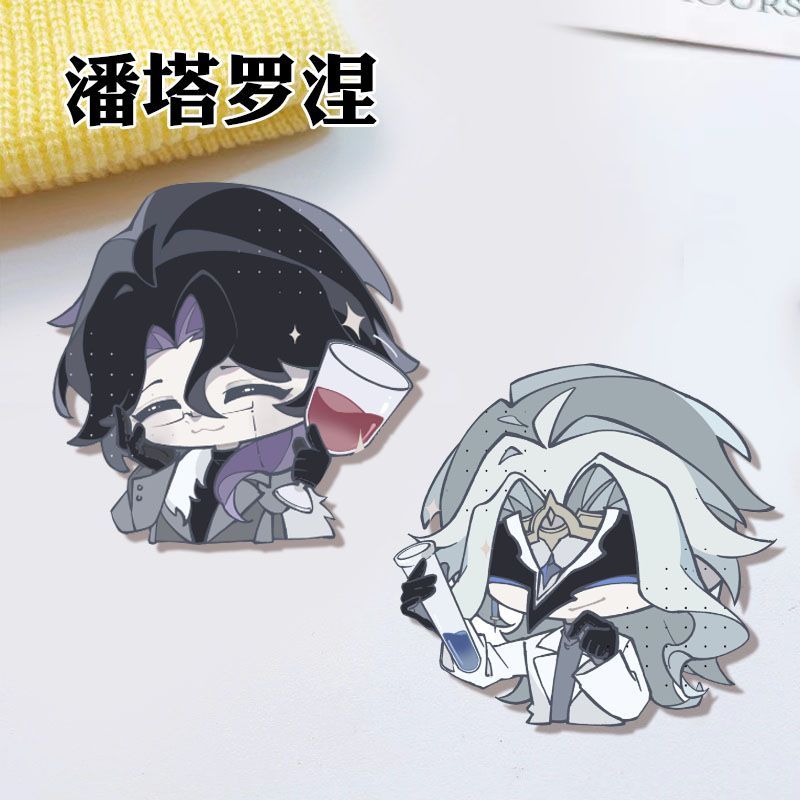 Broche en acrylique Genshin Im - Cosplay Anime Female Characters avis et prix