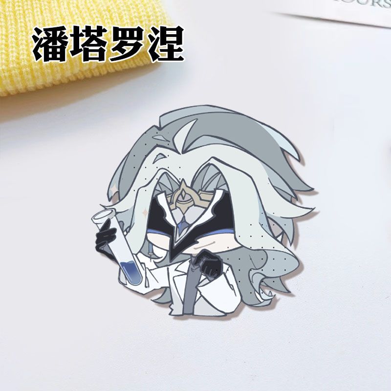 Broche en acrylique Genshin Im - Cosplay Anime Female Characters avis et prix