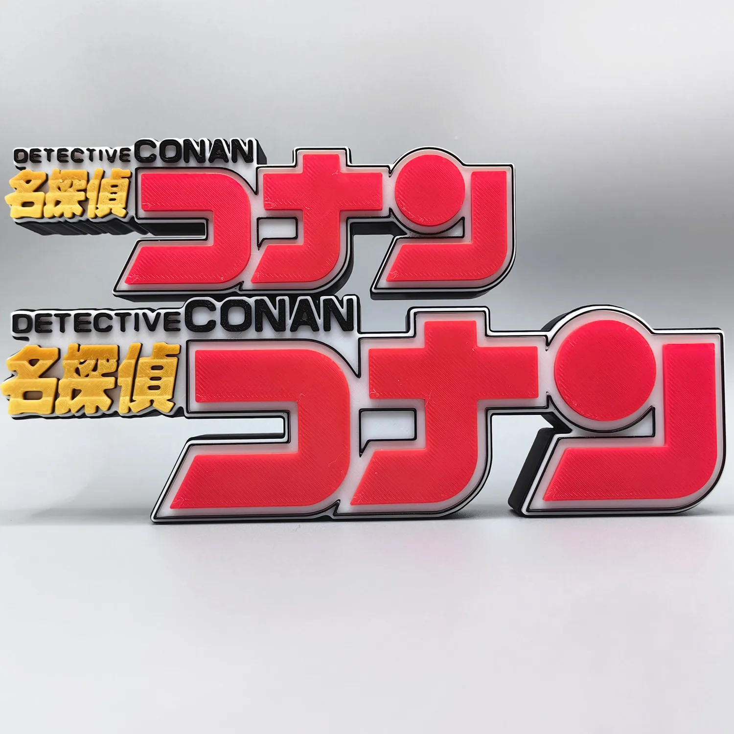 Anime Conan titre 3D Logo modè - Anime Cosplay Title avis et prix