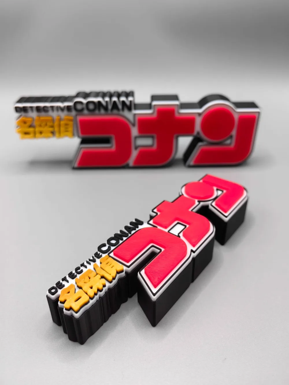 Anime Conan titre 3D Logo modè - Anime Cosplay Title avis et prix