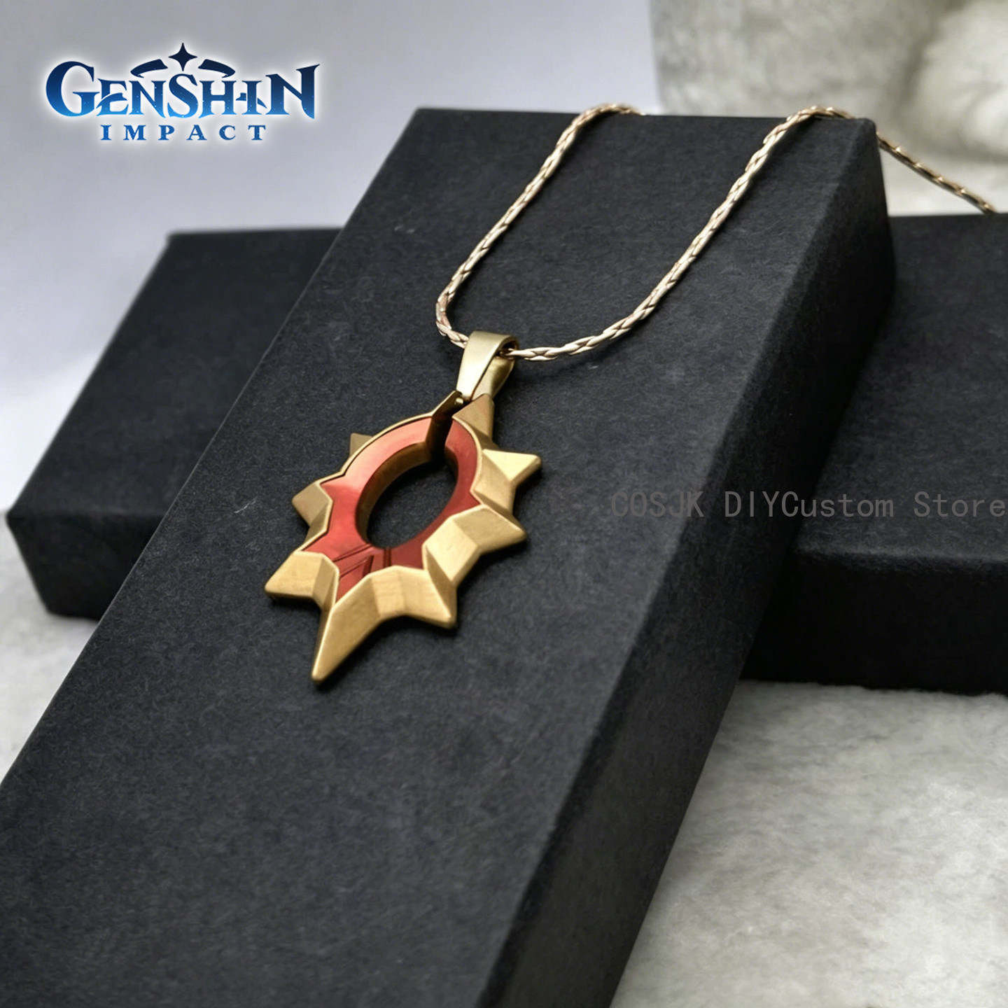 Collier ras-du-cou, broche, pe - Anime Cosplay Characters avis et prix