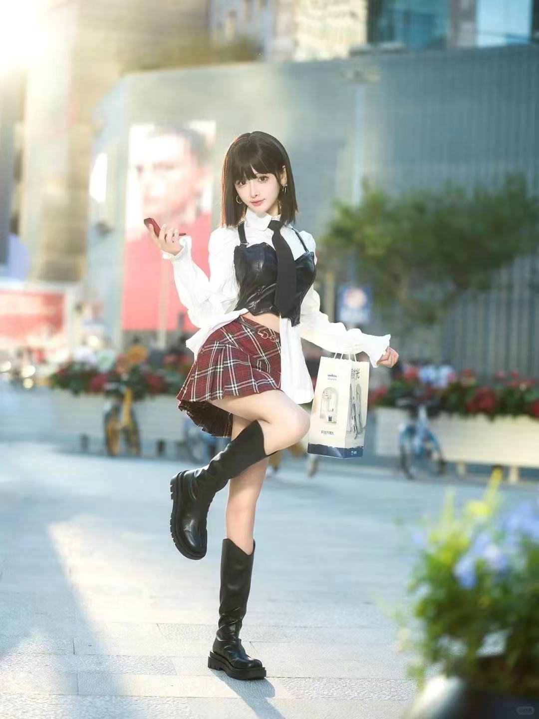 Tenue de Cosplay Qiao Ling Rin - Anime Cosplay Link avis et prix