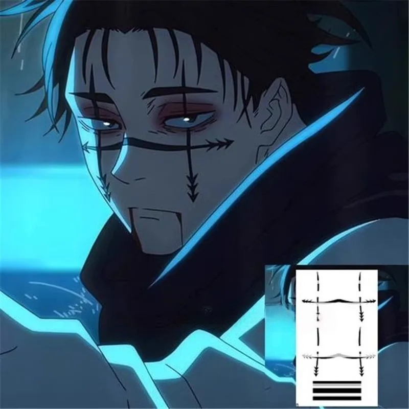 Autocollant de tatouage Choso, - Jujutsu Kaisen Uniform avis et prix
